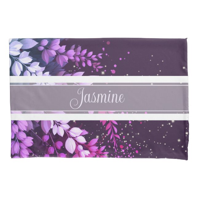 Funda De Cojín Cascada elegante de Laburnum (Anverso-izquierdo)