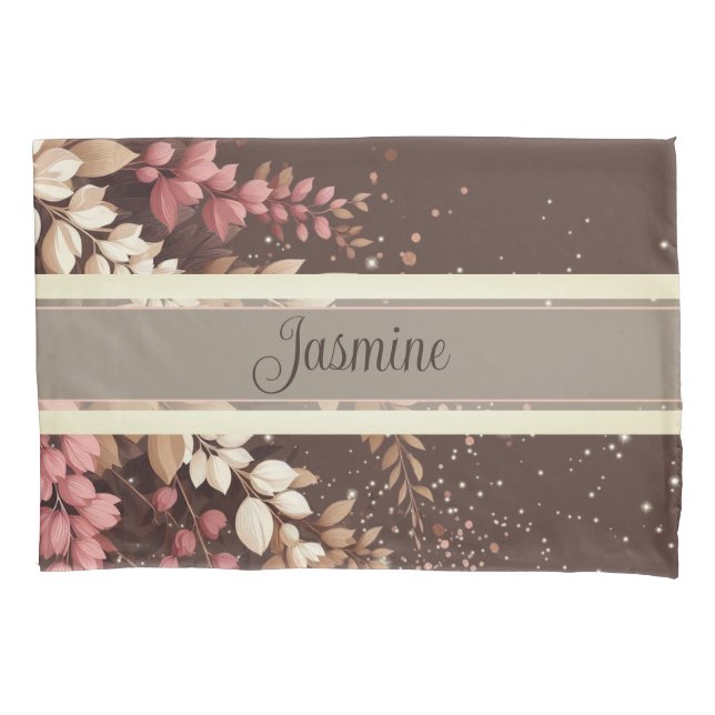 Funda De Cojín Cascada elegante de Laburnum (Anverso-izquierdo)