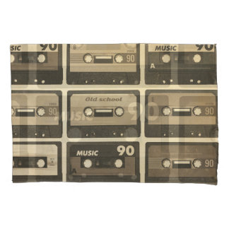 Funda De Cojín Cassette de audio, Hip-Hop Poster Retro.