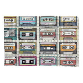 Funda De Cojín Cassette de música retro: Icono nostálgico