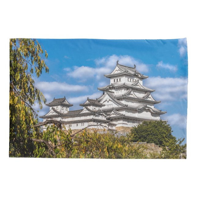 Funda De Cojín Castillo de Himeji #5, Japón (Reverso)