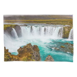 Funda De Cojín Catarata de Godafoss, Islandia
