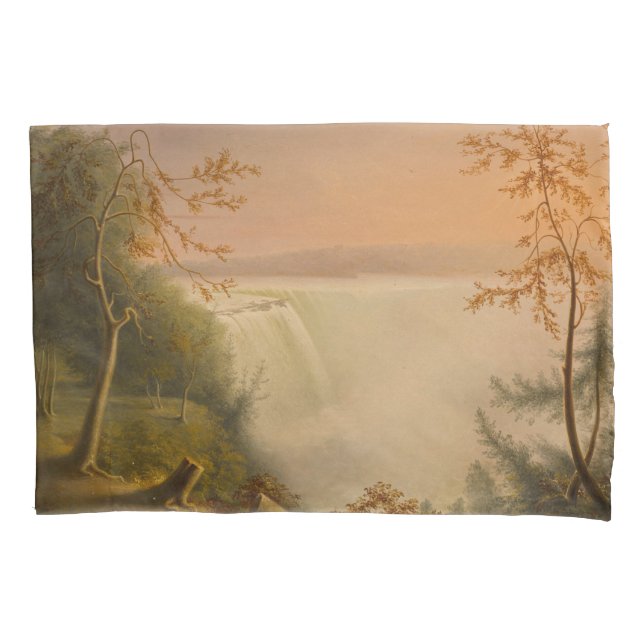 Funda De Cojín Cataratas del Niágara (Cataratas del Horseshoe) (R (Anverso-izquierdo)