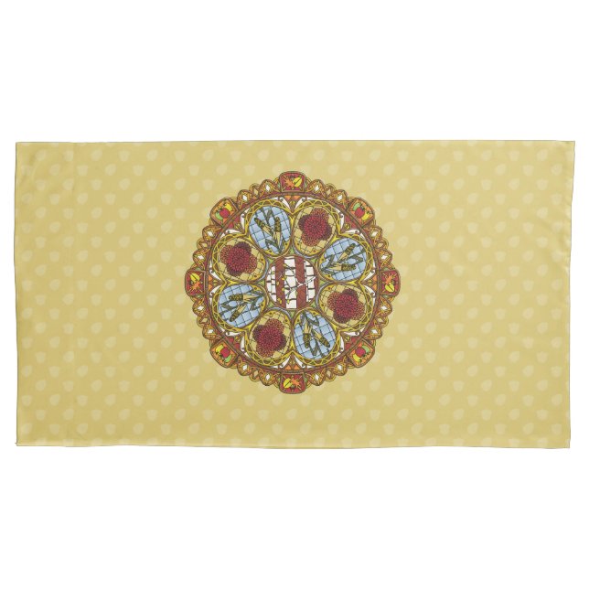 Funda De Cojín Causas de la Pileta de Fall Nouveau (Anverso)