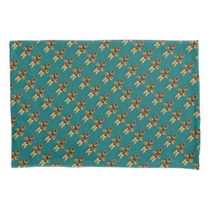 Funda De Cojín Cazador inuit fractal