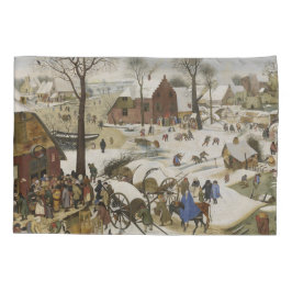 Funda De Cojín Censo en Belén (por Pieter Bruegel)