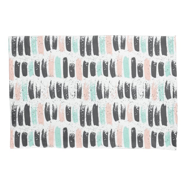 Funda De Cojín Cepillos y modelo de los movimientos de la tinta (Anverso-izquierdo)