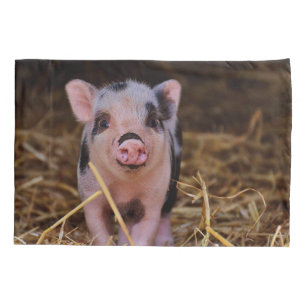 Funda De Cojín Cerdo lindo dulce