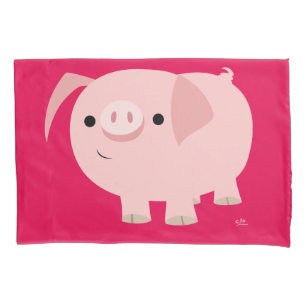 Funda De Cojín Cerdo Personalizado