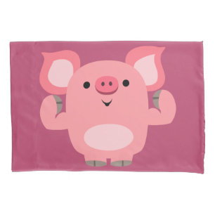 Funda De Cojín Cerdo Personalizado musculoso