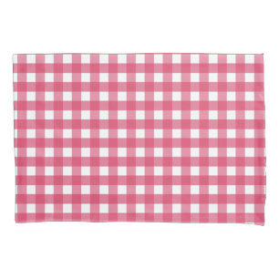 Funda De Cojín Cerise gingham