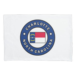 Funda De Cojín Charlotte Carolina del Norte