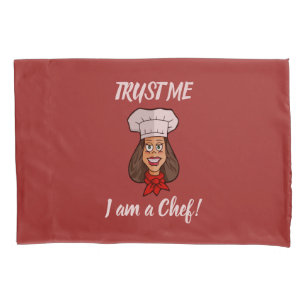 Funda De Cojín Chef femenino