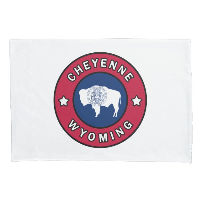 Funda De Cojín Cheyenne Wyoming (Anverso)