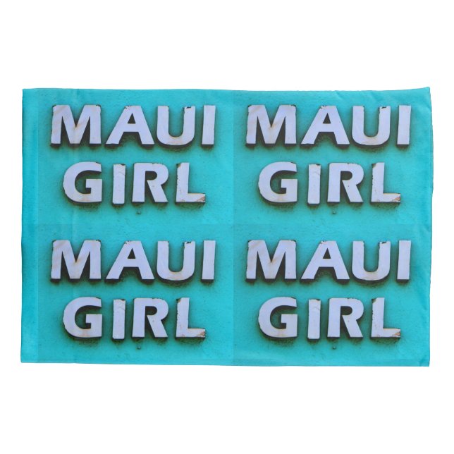 Funda De Cojín chica maui patrón verde (Reverso)