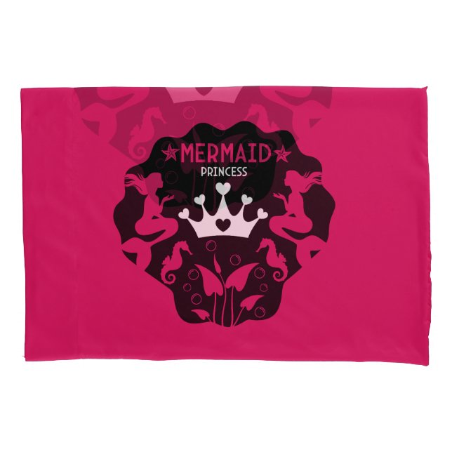 Funda De Cojín Chica Mermaid Princess (Anverso)
