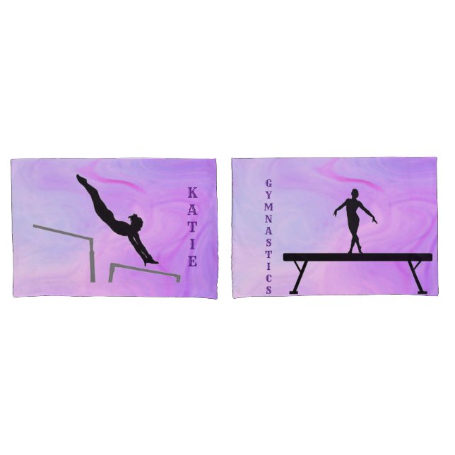 Funda De Cojín Chicas de Gimnasia Eventos Pillowcase (Anverso - Set)