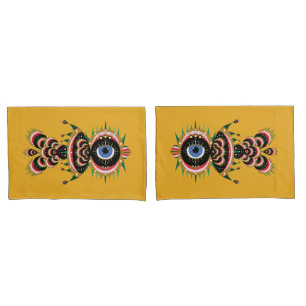 Funda De Cojín Chimera - Pájaros estándar para aves