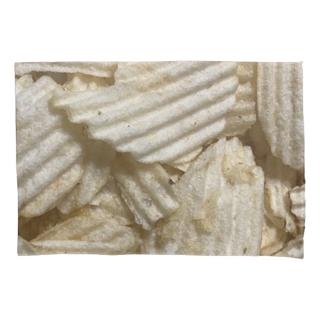 Funda De Cojín Chips de papa (Anverso-izquierdo)