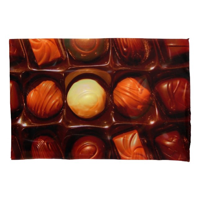 FUNDA DE COJÍN CHOCOLATES ASOCIADOS (Anverso)