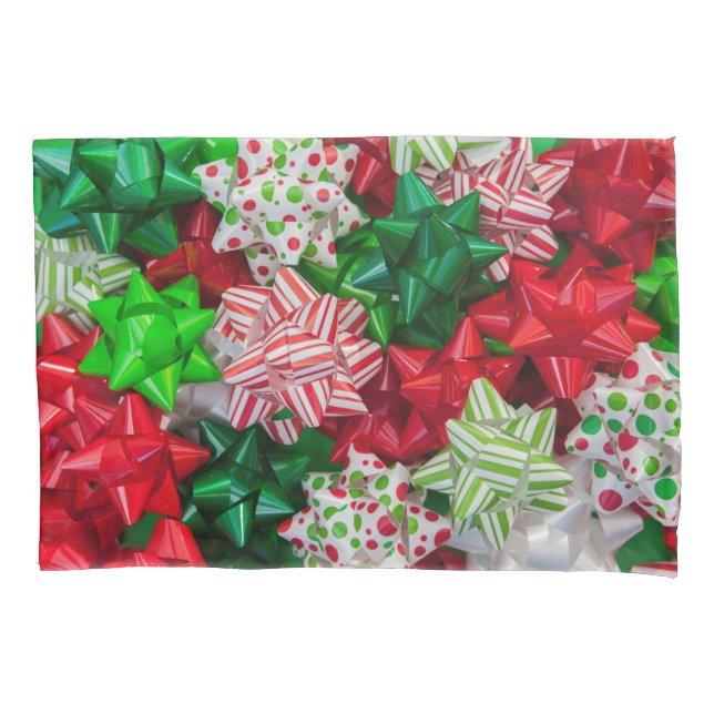 Funda De Cojín Christmas Bows (Anverso)