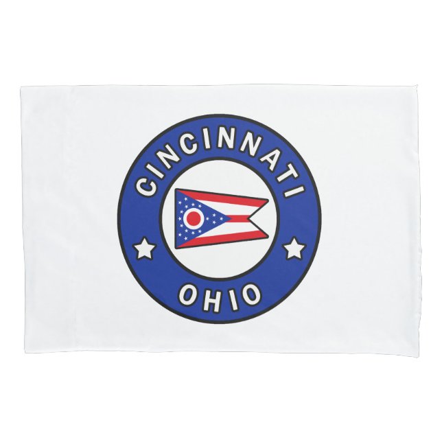 Funda De Cojín Cincinnati Ohio (Anverso)