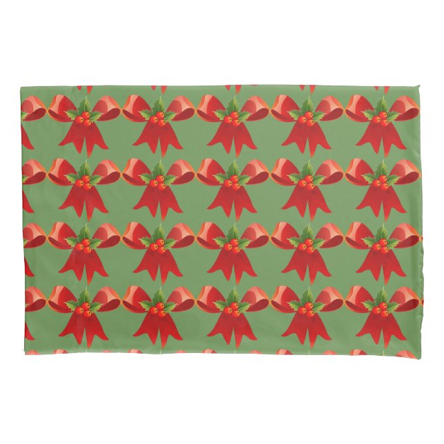 Funda De Cojín Cinta roja Holly Thunder_Cove (Anverso)