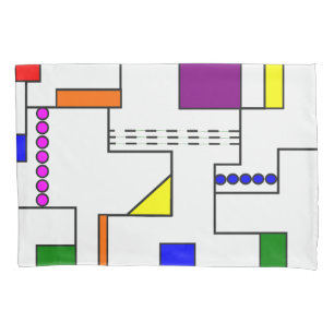 Funda De Cojín Circuitos de Bauhaus