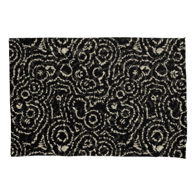 Funda De Cojín Círculos de cosecha (Anverso)