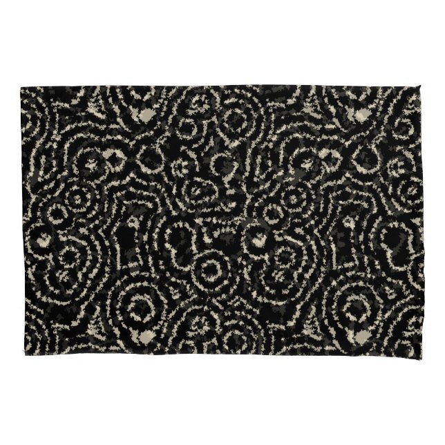 Funda De Cojín Círculos de cosecha (Anverso-izquierdo)