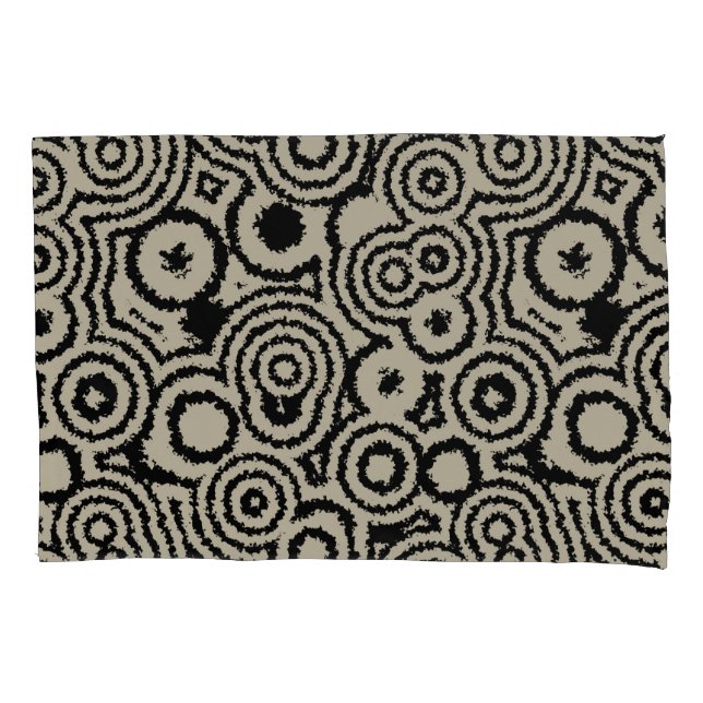 Funda De Cojín Círculos de cosecha (Anverso-izquierdo)