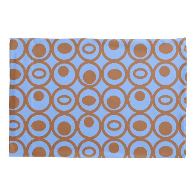 Funda De Cojín Círculos en círculos (Reverso)