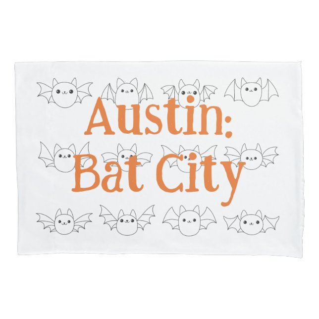 Funda De Cojín CISV Austin Bat City (Anverso)