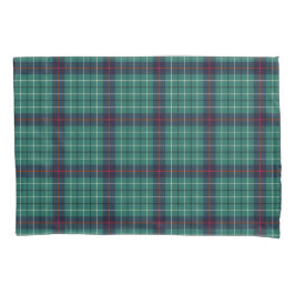 Funda De Cojín Clan Duncan Modern Tartan Turquoise Scottish Plaid