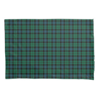 Funda De Cojín Clan MacKay verde y azul Tartán escocés