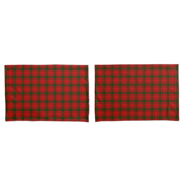 Funda De Cojín Clan MacQuarrie Tartan Plaid (Anverso - Set)