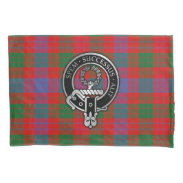 Funda De Cojín Clan Ross Escudo en Tartán