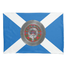 Clan Ross Escudo y Tartan Knot