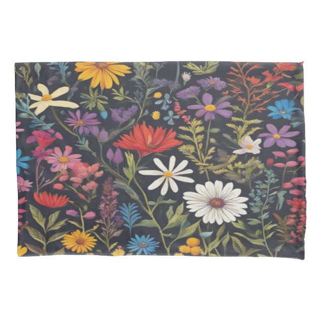 Funda De Cojín Classic Floral #088 - Caja de almohadas (Anverso-izquierdo)