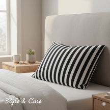 Classic Modern Striped Black and White