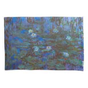 Funda De Cojín Claude Monet - Blue Water Lilies