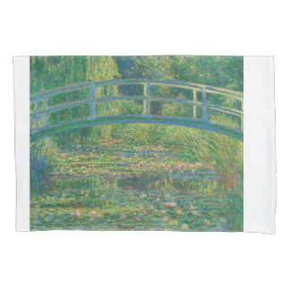 Funda De Cojín Claude monet el puente japonés