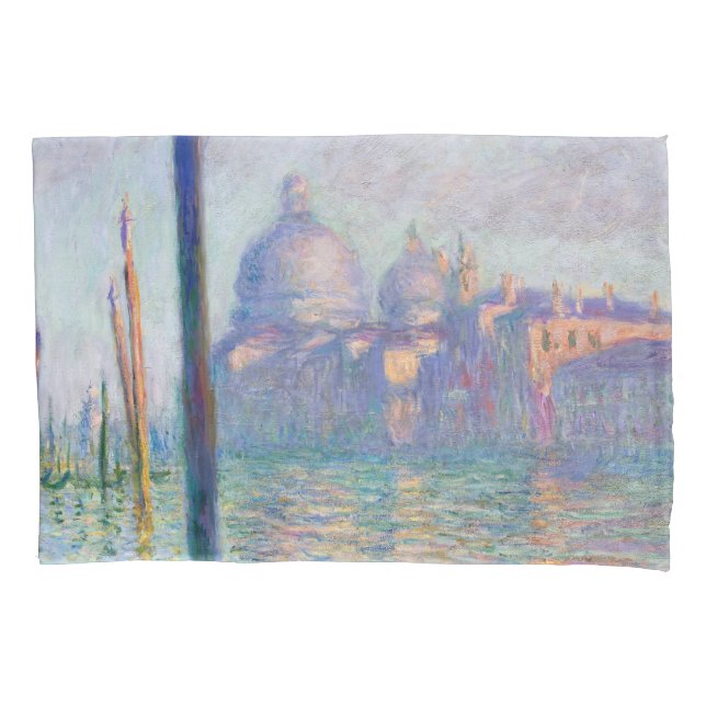 Funda De Cojín Claude Monet - Gran Canal, Venecia (Anverso)