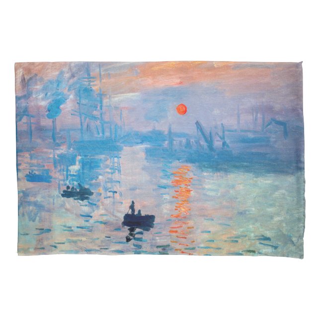 Funda De Cojín Claude Monet - Impresión, amanecer (Anverso)
