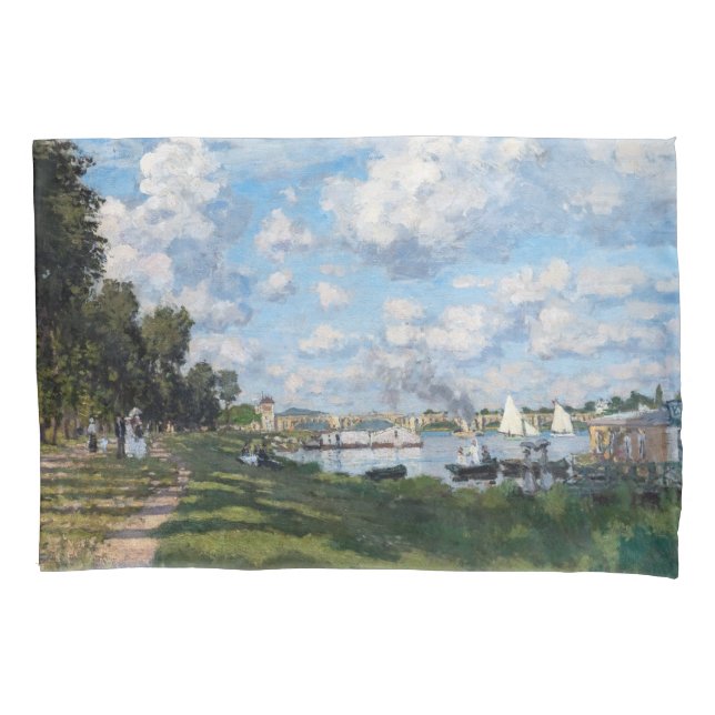 Funda De Cojín Claude Monet - La cuenca de Argenteuil (Anverso)