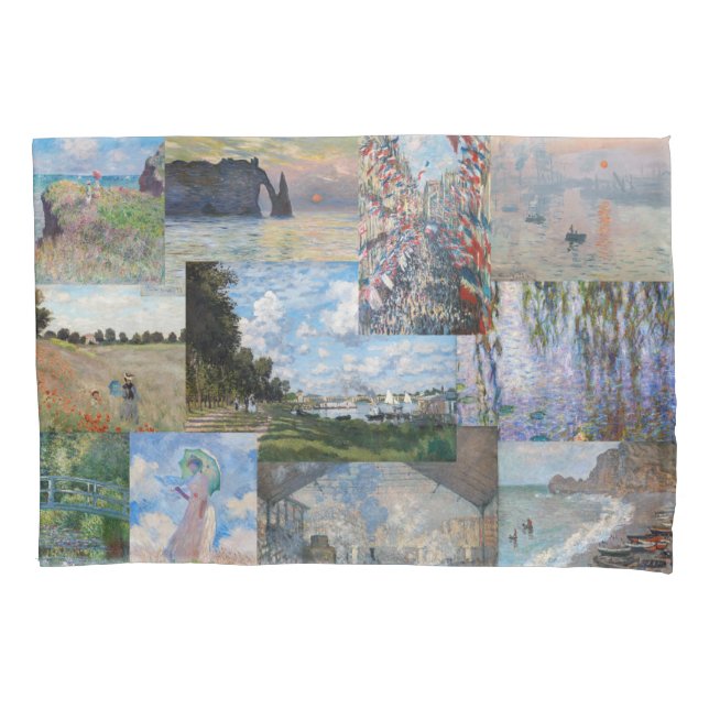 Funda De Cojín Claude Monet - Patchwork (Anverso)