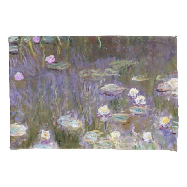 Funda De Cojín Claude Monet-Water Lilies (Anverso-izquierdo)
