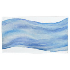 Funda De Cojín Coastance Elegance Watercolor Wave Pillowcase