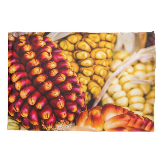 Funda De Cojín Coberturas de maíz (Reverso)