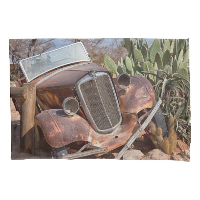 Funda De Cojín Coche basura (Anverso)